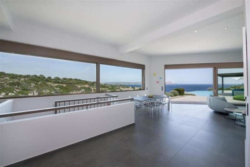 Kokkino Chorio Kreta, Kokkino Chorio: Traumvilla mit makelloser Aussicht mit einer privaten Bucht zu verkaufen Haus kaufen